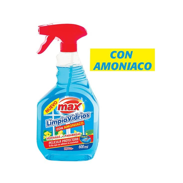 Max Limpia Vidrios con Amoniaco 600 ml